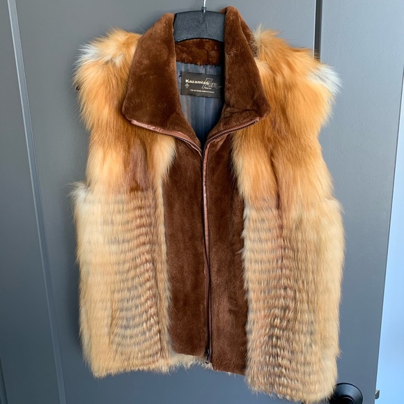 Fox fur vest - Picture 1 of 10
